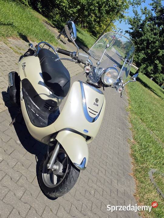 SYM Cello 50 ccm 4t skuter retro styl szeroki