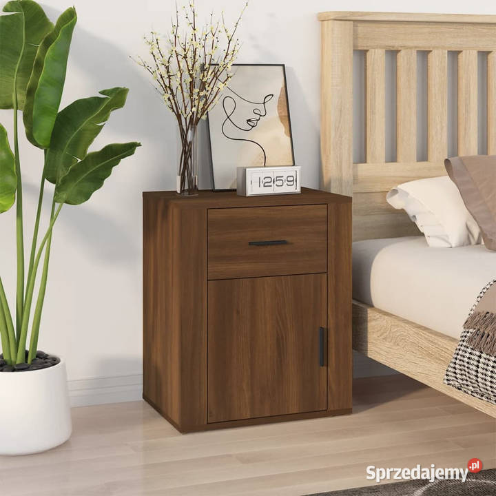 Szafka nocna brązowy dąb 50x36x60 WM816727 Warszawa sprzedam