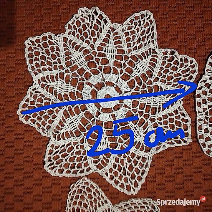 serwetki szydełkowe Bukowno
