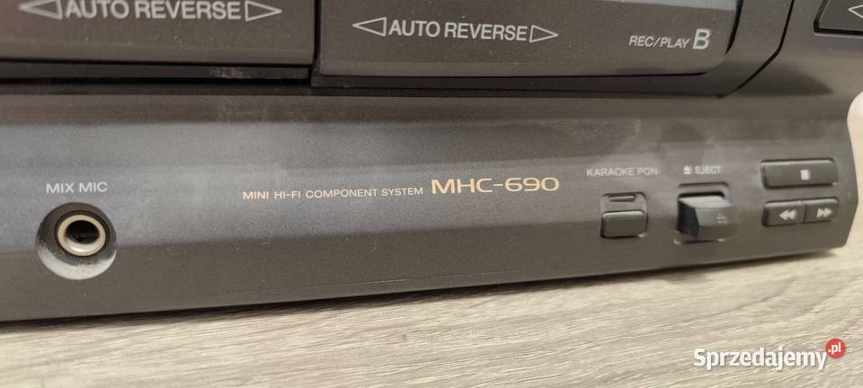 Sony Mhc 690 Wieże i miniwieże Nowy Dwór Mazowiecki