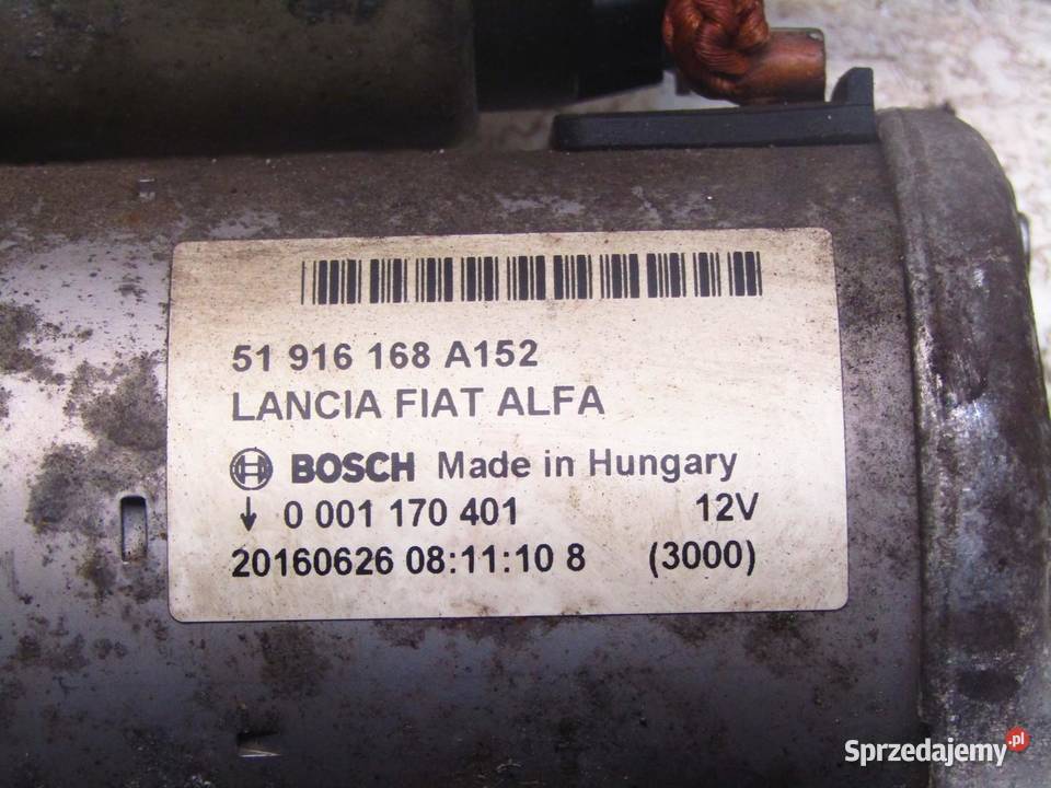 ROZRUSZNIK 14 TJet FIAT TIPO II HB 51916168 lubelskie