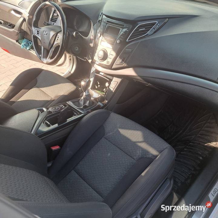 Hyundai I40 STYLE 17 sedan bialy Samochody osobowe świętokrzyskie Klimontów