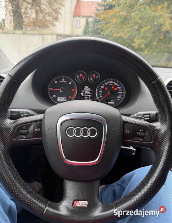 Audi a3 8p 20 tdi stronic podniesiona moc Hatchback wielkopolskie Miejska Górka