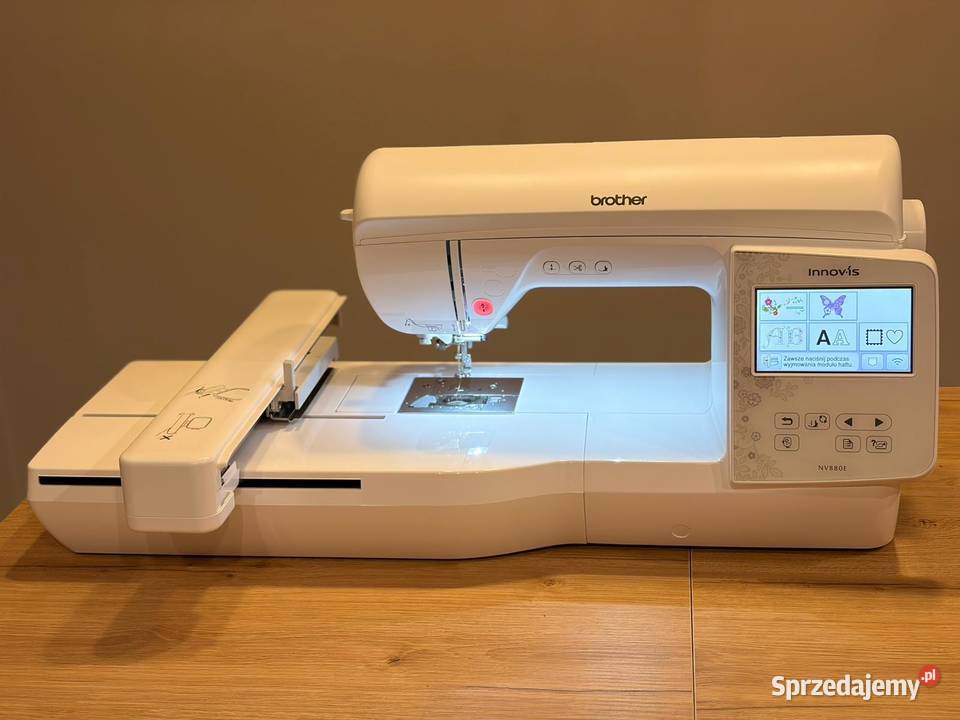 Sprzedam hafciarkę Brother innovis NV880E PED Włocławek sprzedam