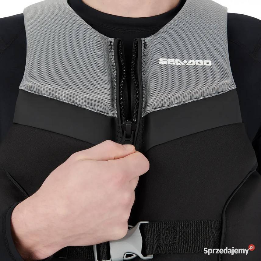 Kamizelka kapok Seadoo Airflow PFD grey M BRP Surfing, windsurfing, kitesurfing Nowy Sącz