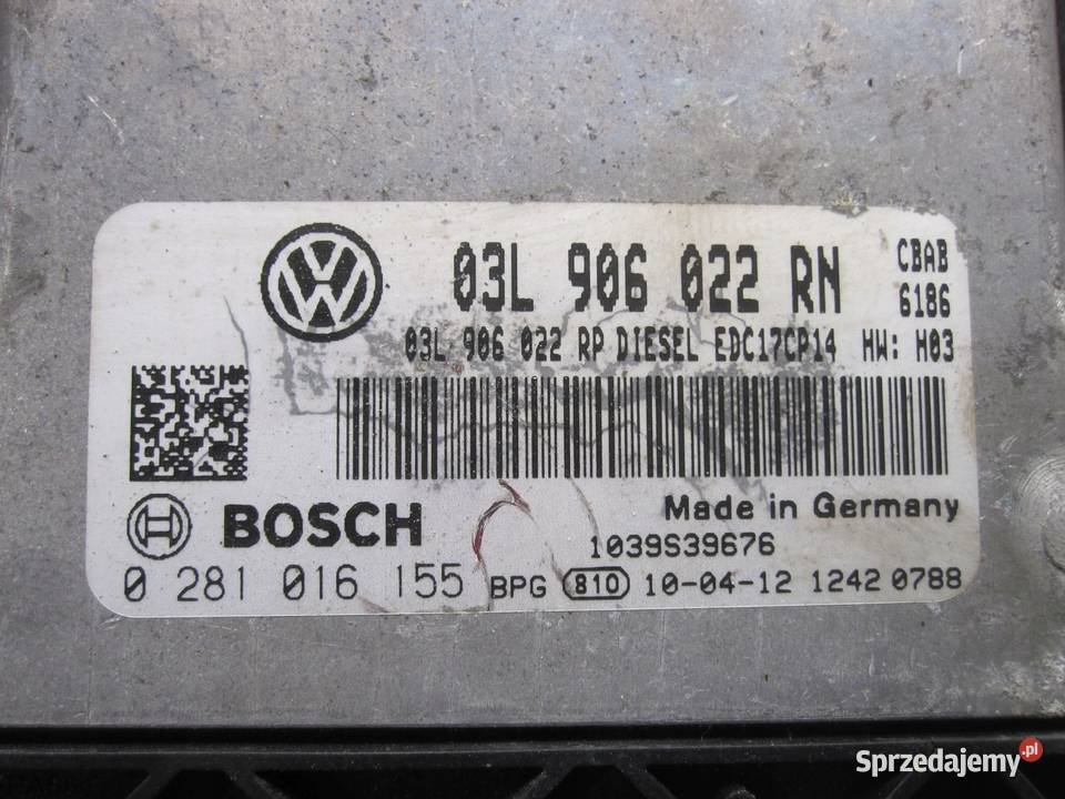 VOLKSWAGEN TIGUAN 20 TDI komputer sterownik Kielce