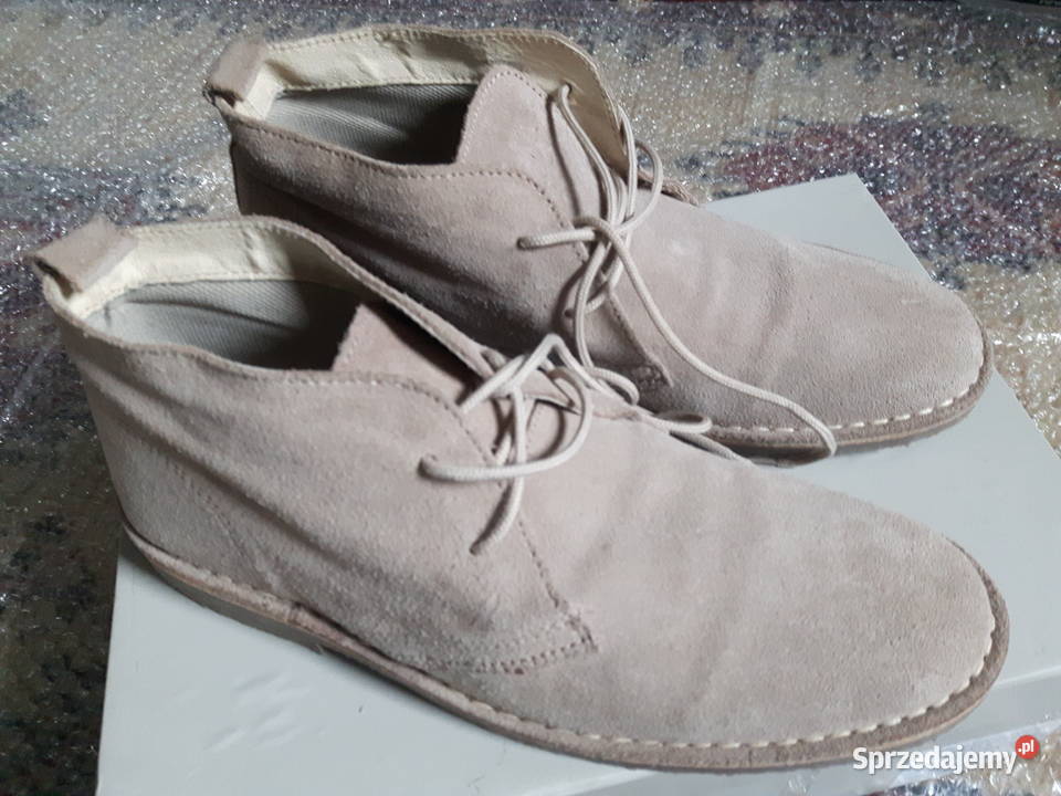 Trzewiki zamszowe męskie marki Kurt Geiger inna Kielce