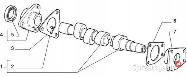 7702768 USZCZELKA WAŁKA ROZRZĄDU FIAT BRAVO