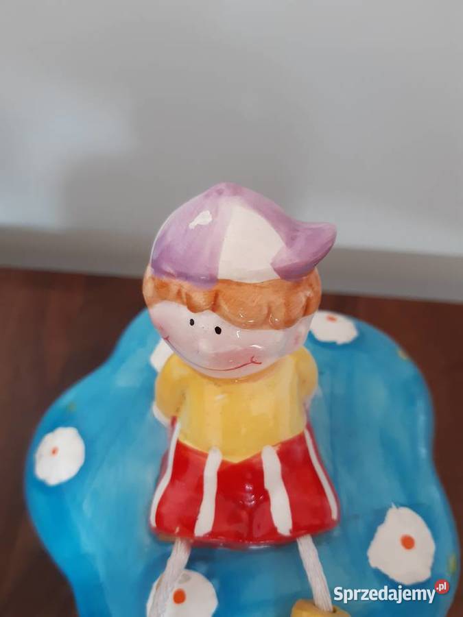 Cukiernica Szkatułka ceramiczna w kwiatki z Warszawa