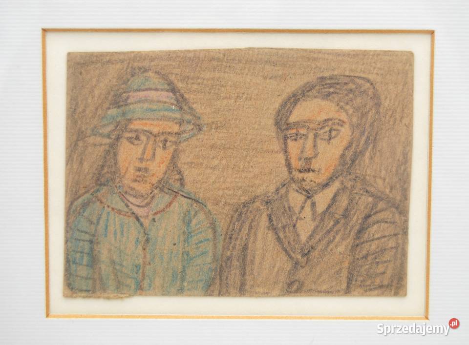 Nikifor Krynicki 1895 1968 portret podwójny