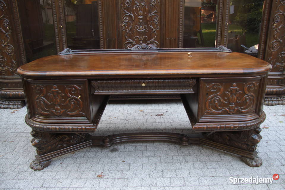 Wyjątkowe biurko gabinetowe dwustronne Wrocław
