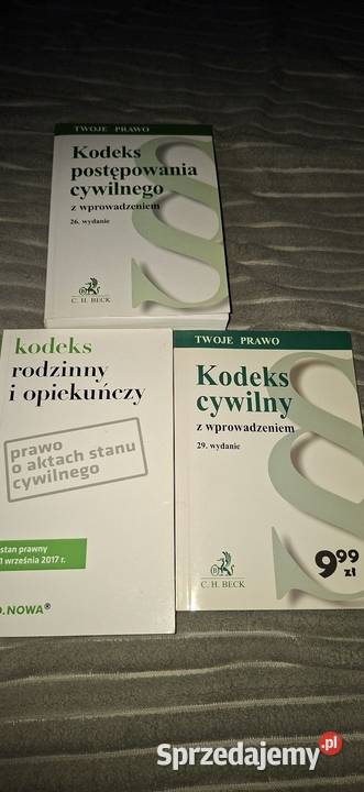 Książki Kodeks postępowania cywilnego Kodeks prawo i administracja Białystok