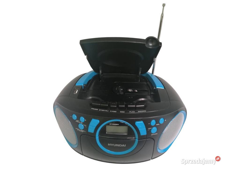 BOOMBOX HYUNDAI 788N USB AUX CD MP3 WYŚWIETLACZ dolnośląskie Kłodzko sprzedam