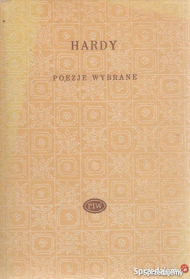 POEZJE WYBRANE HARDY THOMAS Płock