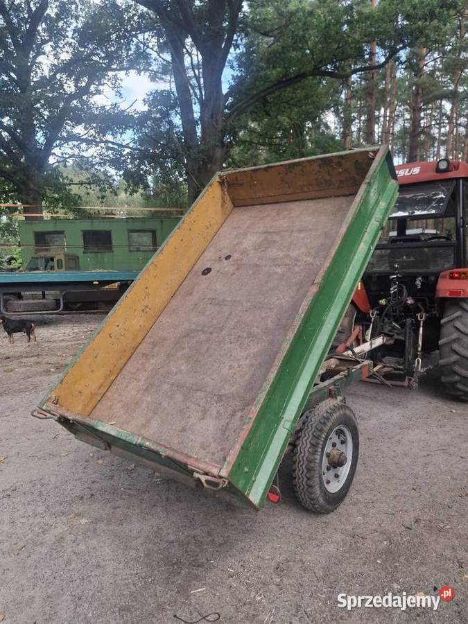 Przyczepa wywrotka 3stronny kipper hydrauliczny Krosno Odrzańskie