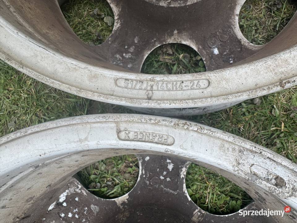 FELGA ALUMINIOWA 14 PEUGEOT 206 55 ET 24 podkarpackie Dębica sprzedam