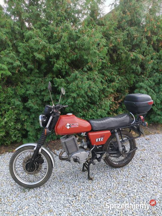 Motocykl MZ ETZ 250 1987 z dokumentami do