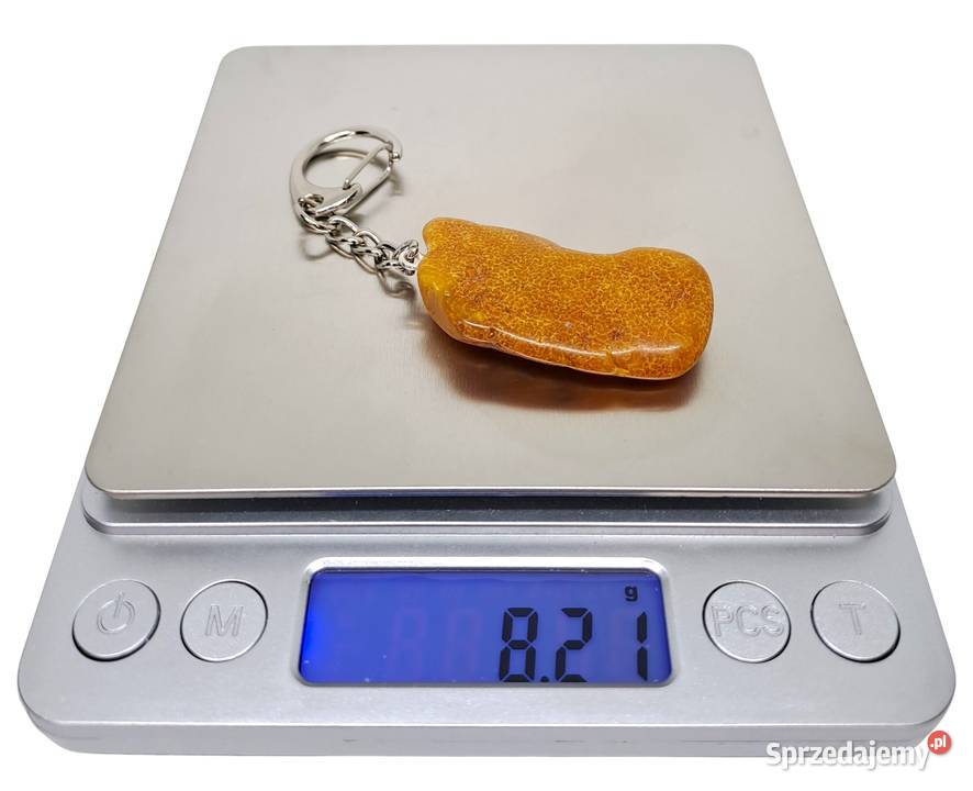 Brelok z bursztynu BURSZTYN BAŁTYCKI breloczek Warszawa