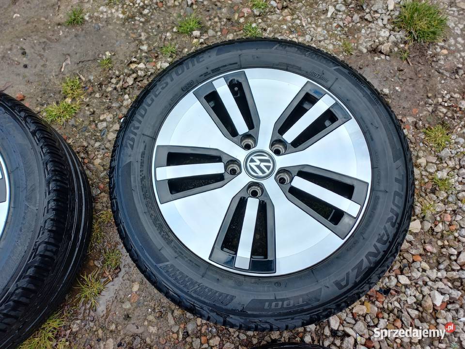 Alufelgi 16 VW Golf 7 GTE z oponami 5x112 aluminiowe Lublin
