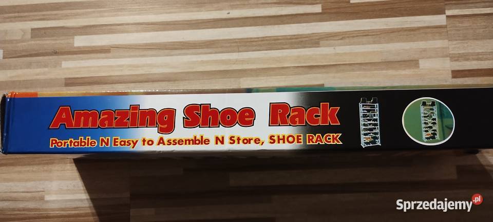 Składany stojak na buty w którym zmieści się 30 Leszno