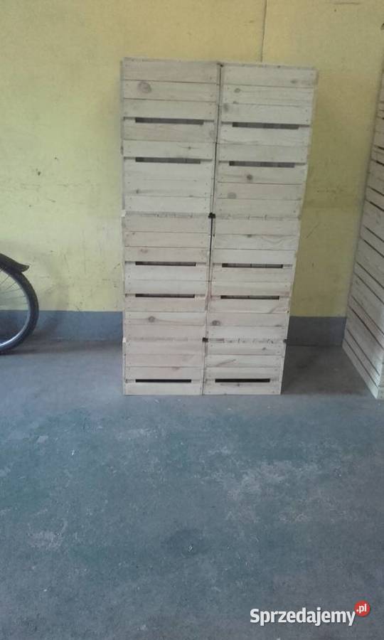 Skrzynka drewniana NUMER1 szlifowana handmade Warszawa