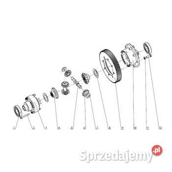 Mechanizm róznicowy EUROTRAC W11 Ślesin sprzedam