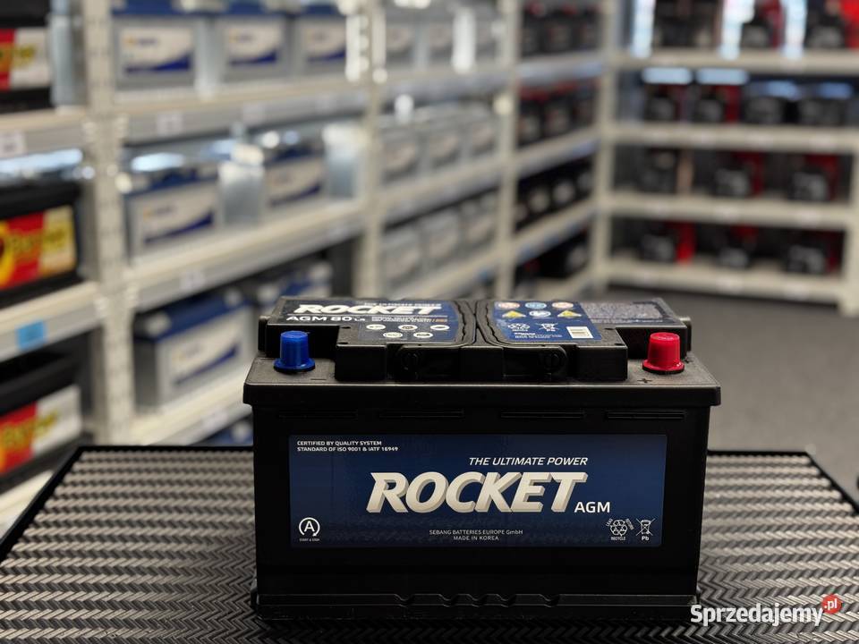 Akumulator ROCKET AGM 12V 80Ah 800A sprzedam