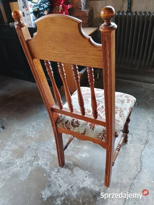 Krzesła dębowe 8 dolnośląskie Wałbrzych