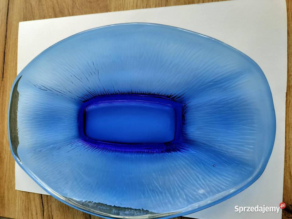 Patera futerko 27 x18 granatowa prl Choszczno sprzedam