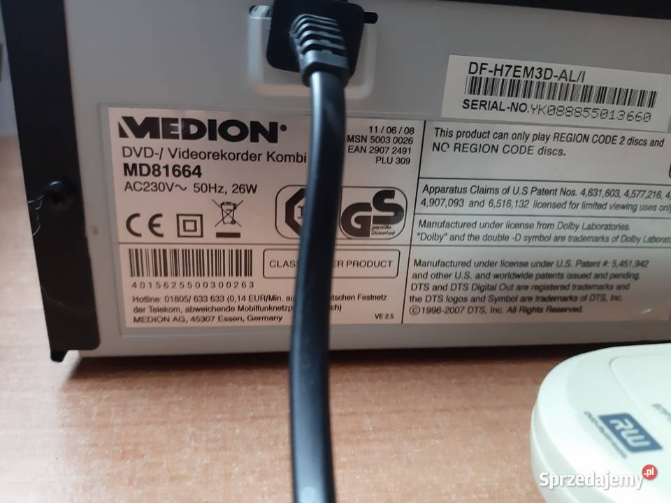 NAGRYWARKA kombi MEDION MD81664 OKAZJA Bełżyce