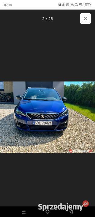 Peugeot 308 Kombi śląskie Pietrzykowice