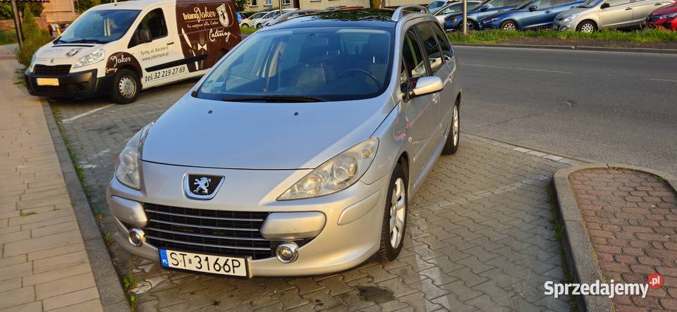 Peugeot 307 sw 2007 oxygo 16 16v 109 kombi sprowadzony