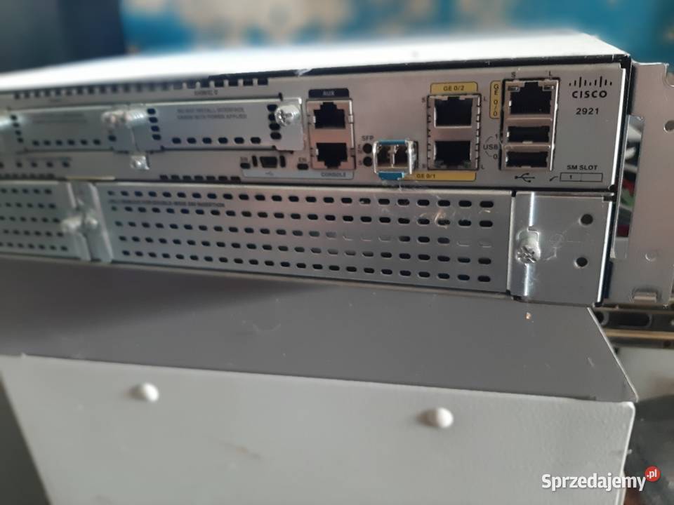 Cisco 2921 2901 Internet i komunikacja Garwolin