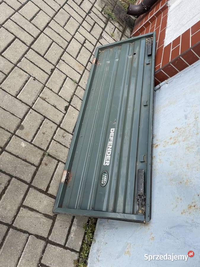 Land Rover Defender Pickup 130110 KLAPA lubuskie Kostrzyn nad Odrą