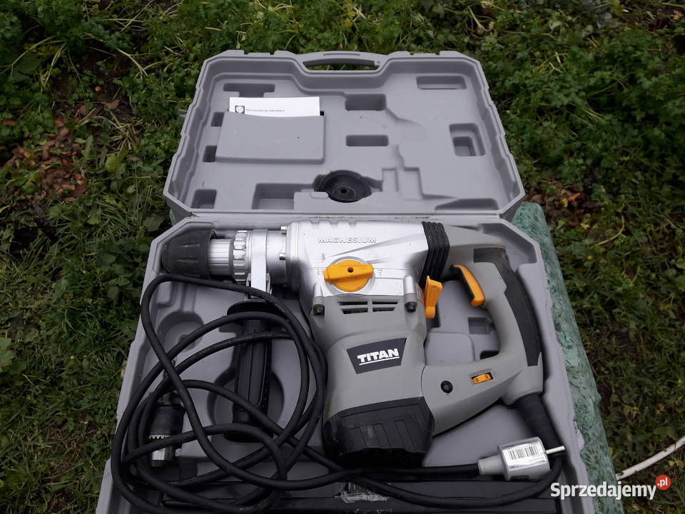 Młotowiertarka TITAN ttb 278 SDS PLUS siła udaru Miłosław