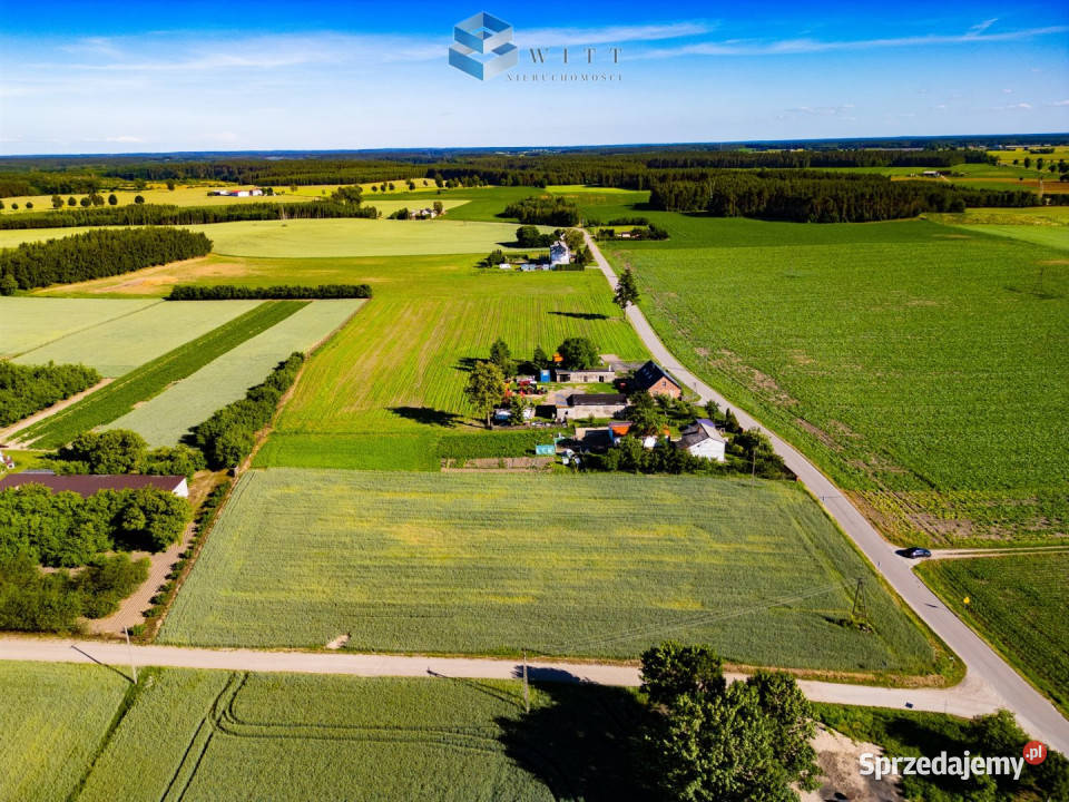 sprzedaży gruntu 1400m2 Ostaszewo 25m