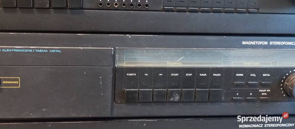 Magnetofon stereofoniczny szuflada MDS442 Unitra podlaskie Białystok sprzedam
