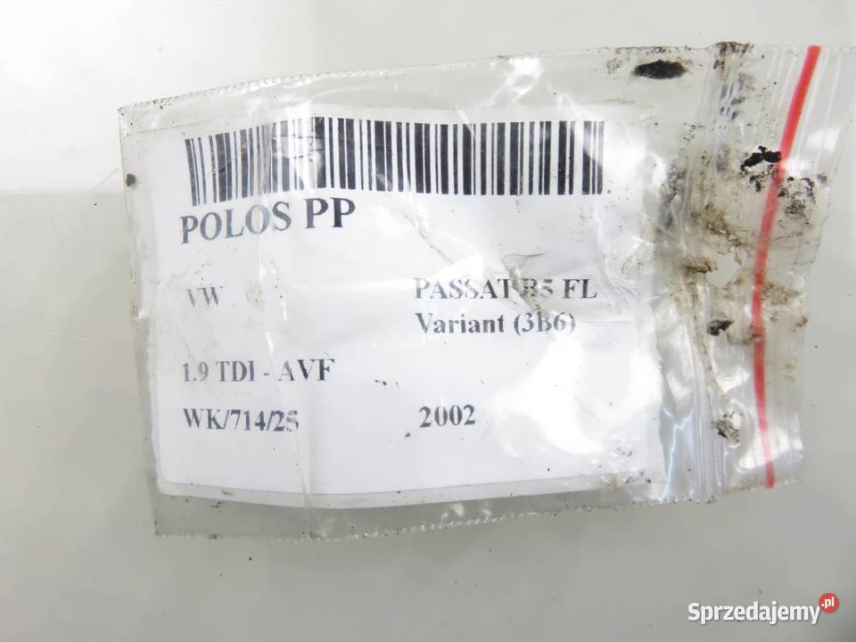 PÓŁOŚ PRAWA PRZEDNIA VW PASSAT B5 FL 19 TDI AVF