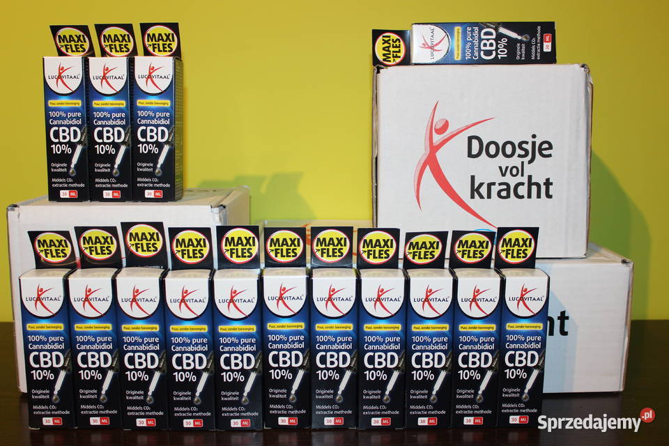 Olej konopny CBD 10 krople 30 ml Lucovitaal Łódź