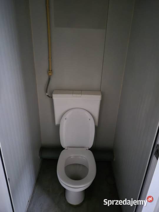 Kontenery sanitarne toalety umywalki prysznice pomorskie Gdynia