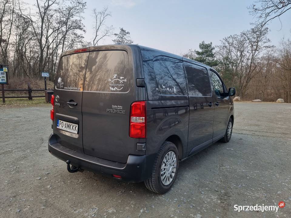 Toyota Proace salon serwis FV23 climatronic ogranicznik prędkości
