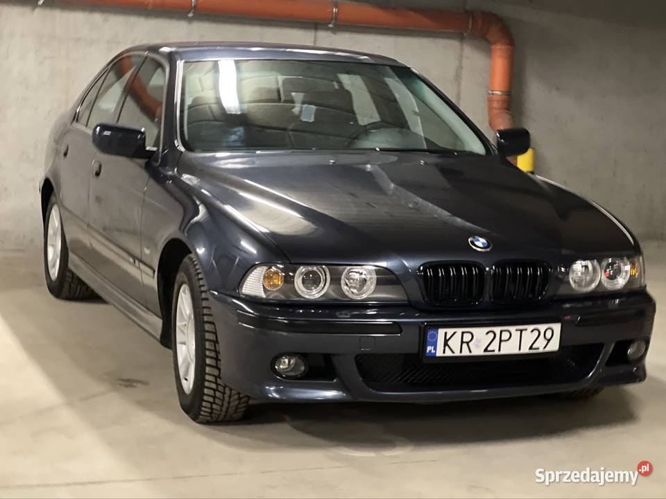 BMW E39 Zadbana Niski przebieg kurtyny powietrzne małopolskie Kraków sprzedam