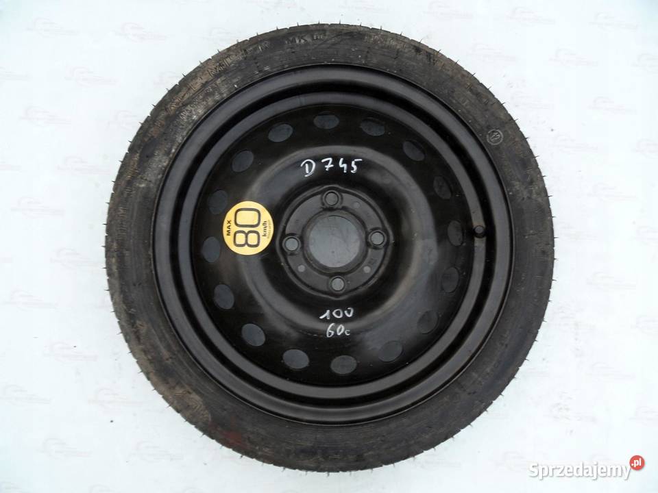 NISSAN koło dojazdowe 1257015 95M 4x100