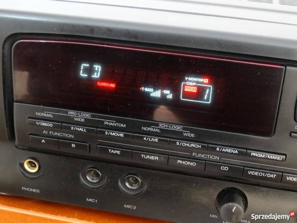 mocny wzmacniacz Aiwa 370 wat WYSYŁKA Wzmacniacze i pokrewne podkarpackie