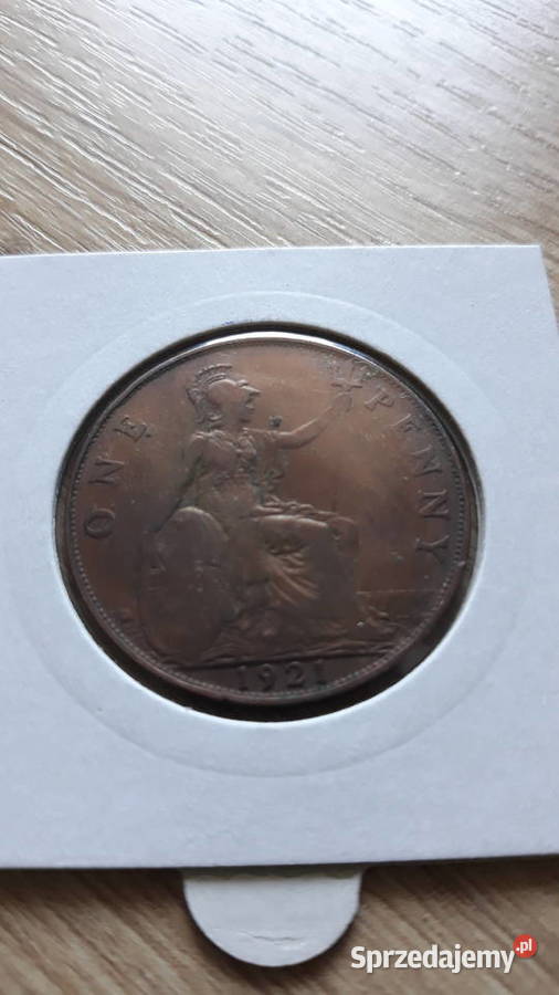1 Pens 1921 rJerzy V WBrytania Konin