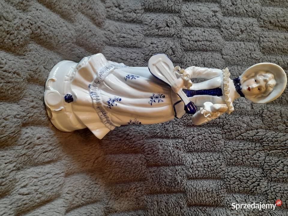 figurka porcelanowa z PRL Katowice