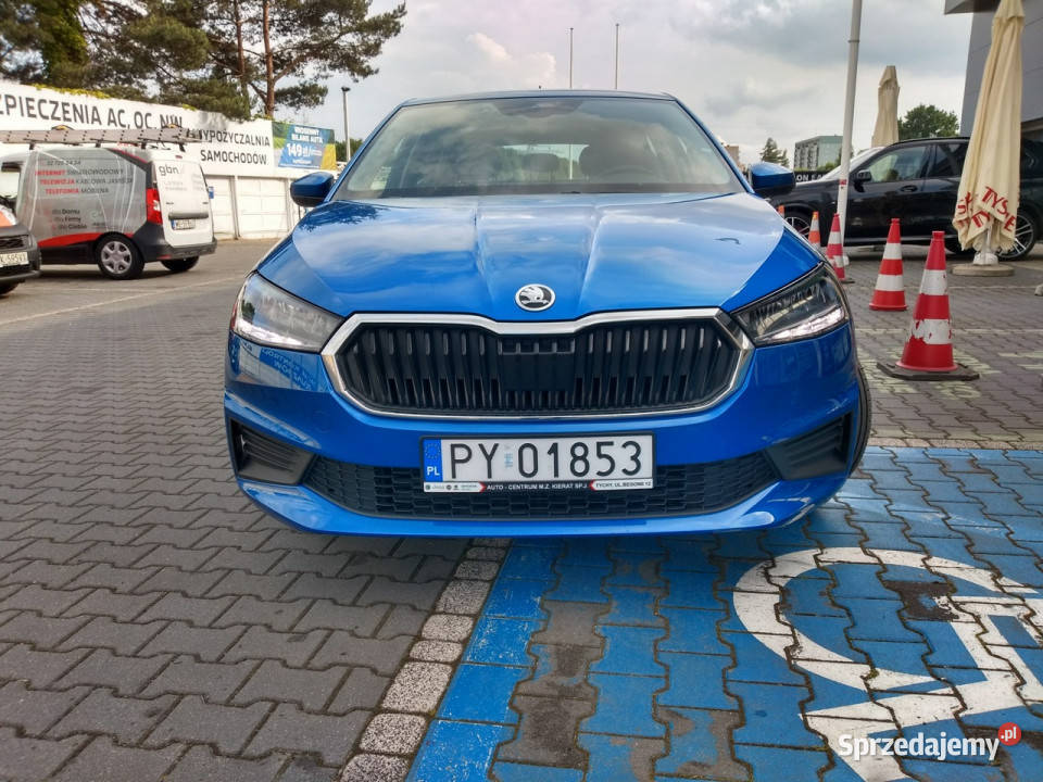 koda Fabia 10 TSI 110 kamera tempomat led Tychy