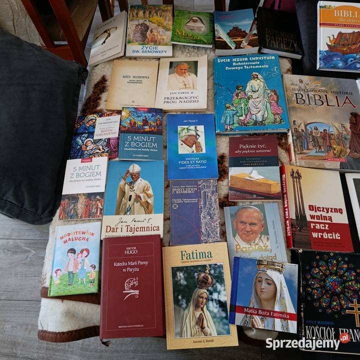 książka książki zestaw o tematyce religijnej Poznań