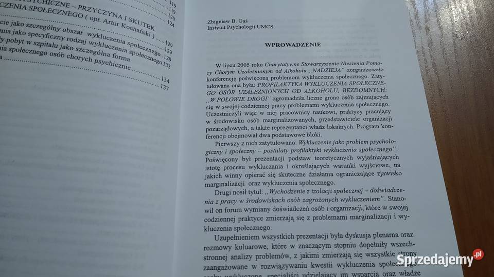 W połowie drogi problem wykluczenia społecznego Rok wydania 2006 Gdańsk