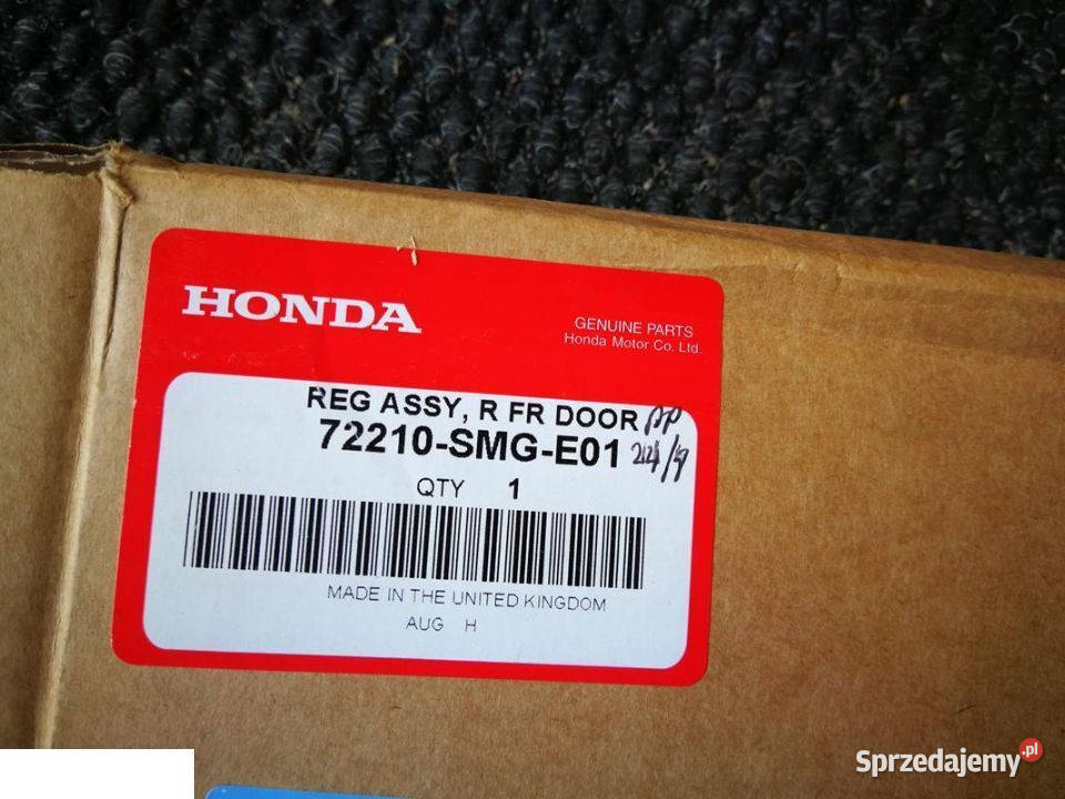 HONDA CIVIC UFO VIII 2008 MECHANIZM PODNOSZENIA osobowe Kozubszczyzna